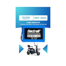 Kuba Grape 15 Uyumlu Batarya Lifepo4 60v 32ah