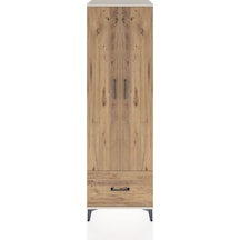 Hyperion Dolap 5 Raflı Tek Çekmeceli 2 Kapaklı 60x44x195 Aytaşı-çam Aytası
