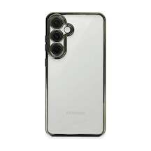 Samsung Galaxy S24 Fe Uyumlu Kılıf Lensli Silikon - Yeşil
