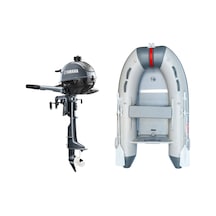 Marinport 2.30 Ahşap Taban Şişme Bot + Yamaha 2.5 Hp Deniz Motoru