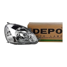 Toyota Uyumlu Yarıs Yıl 03 05 Arası Depo Sağ Far Elektrikli 81130 0d080