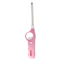 X-Lite Pembe Uzun Doldurulabilir Mutfak Ocak Mangal Kamp Çakmağı