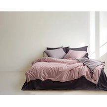 Majoli Demeter %100 Pamuk Nevresim Takımı - Çift Kişilik Garnet