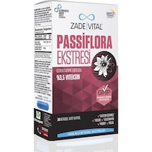 Zade Vital Passiflora Ekstresi İçeren Takviye Edici Gıda 30 Bitkisel Kapsül