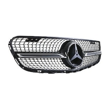 Mercedes Glc Diamond Ön Panjur Izgara Gri W253