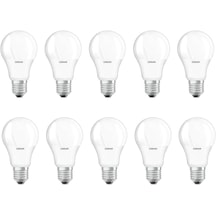 Osram 8.5 W E27 6500 K 806 Lümen Led Ampul 10’lu Beyaz Işık