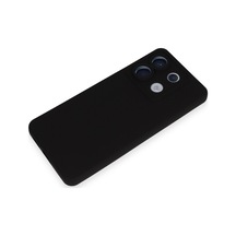 Note 13 Pro 5g Kılıf Nano İçi Kadife Silikon - Siyah