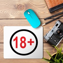 Artı 18 Sembol Baskılı Mousepad Mouse Pad
