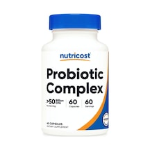 Nutricost Probiotic Complex - 50 Billion Cfu, 60 Capsules.abd...