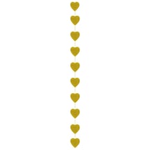 Sarkıt Süs Kalp Gold Ss001