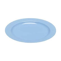 Plastik Mavi Tabak 23 Cm - 10 Adet