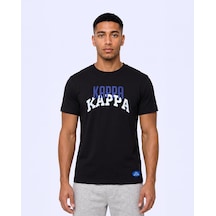 Kappa Logo İxtal Tur Erkek Siyah Regular Tişört