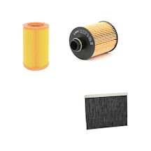 Bosch Filtre Bakım Seti Lancia Delta 1.6 Dizel 120 Beygir 2009+ Hava + Yağ F. + Polen Filtre Sardes