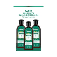 Tresan Çemen Otu Güçlendirici Sülfatsız Şampuanı 300 Ml 3 Adet
