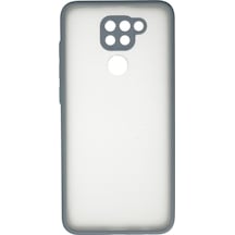 Uryport Xiaomi Redmi Note 9 Kılıf Montreal Silikon Kapak - Gri
