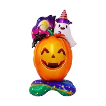 Halloween Gülenyüz Balkabağı Folyo Balon 115x58 Cm