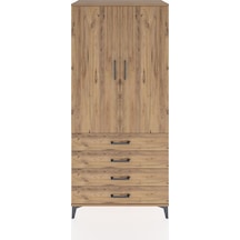 Hyperion Dolap 2 Raflı 4 Çekmeceli Tek Askılı 88x44x195 Çam-çam Atlas Çam Hyperion Dolap 2 Raflı 4 Çekmeceli Tek Askılı 88x44x195 Çam-çam Atlas Çam