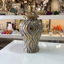 Dekoratif Seramik Renkli Küp