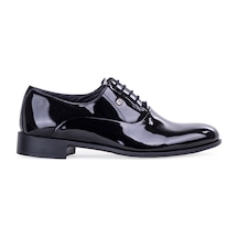 Pierre Cardin 4m 7017 Erkek Parlak Rugan Ayakkabı Siyah Rugan
