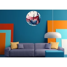 Ti-play Silinen Hatıralar 30x30cm Akrilik Dekoratif Modern Duvar Saati ÇOk Renkli