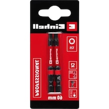 Torx Bits Uç Seti, T25 - 60 Mm, 2 Adet