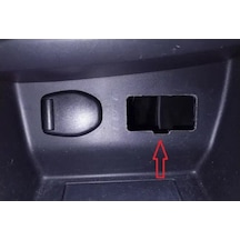 Renault Clio 4 IV Aksesuar Priz Kapağı 253350004R - 253350003R- Renault Mais 253350004R - 253350003R