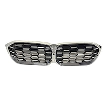 Autogp Bmw G20 Lci Diamond Ön Panjur Izgara Böbrek Seti Silver 2021+ Tk 31-05-g20.2-dia