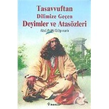 Tasavvuftan Dilimize Geçen Deyimler Ve Atasözleri / Abdülbaki ...