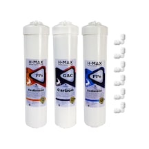 Kapalı Kasa Su Arıtma Cihazı Filtresi Inline 3Lü Filtre Seti 498555025