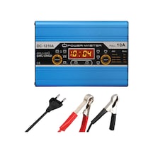 Powermaster Dc-1210a 12 Volt Max 10 Amper Digital Ekranlı Akıllı Akü Şarj Cihazı