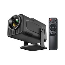 4k Projektör Hy320-1920x1080 Full Hd Projeksiyon Cihazı, 12000 Lümen Yüksek Parlaklık Seviyesi, Uzaktan Kumandalı, Wifi 6, Bluetooth 5, Android Tv 11, 40"-130" Geniş Ekran Projeksiyon Cihazı