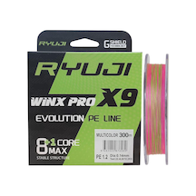 Ryuji Winx Pro X9 300mt 0.14mm İp Misina Multi Color