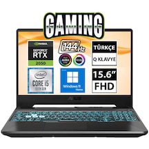 Asus Tuf Gaming F15 FX506HF-HN028W07 i5-11400H 32 GB 1 TB SSD RTX2050 15.6" W11H FHD Dizüstü Bilgisayar