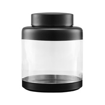 Suntek Hava Geçirmez Saklama Kavanozu Kapaklı Mühürlü Siyah