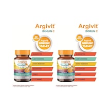 Immun C Tablet Kara Mürver, C Vitamini, Çinko, Kuersetin, Laktoferrin, Üzüm 30 Tablet 2 Paketi