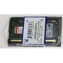 Kıngston Kvr26s19d8/16, 16gb, 2666mhz, Ddr4, Sodimm Notebook Ram, 1,2v, Cl19