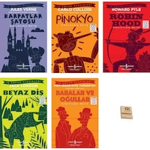 İş Çocuk Klasikleri 8-13 Yaş Karpatlarşatosu Pinokyo Robinhood Beyaz Diş Babalar Ve Oğullar