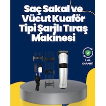 5 Farklı Kesim Tarağıyla Gelen Çok Amaçlı Tıraş Cihazı Mh-hs7196-2226