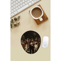 Rembrandt Van Rijn Desenli Bilek Destekli Mouse Pad Mousepad