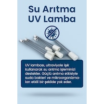 E-50 Uv Su Arıtma Lambası Etkili Ve Güvenilir Dezenfeksiyon