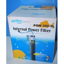 Unistar Pow 300-3L Akvaryum İç Filtre 1400 L/H
