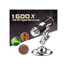 Triline 1600x Zoom 2mp Usb Dijital Mikroskop 8 Ledli Kamera