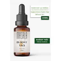 Masala Buğday Yağı 20 ML Soğuk Pres (Wheat Carrier Oil)