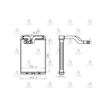 Hyundai Starex 2002-2008 Radyatör Kalorifer Ön 97023-4a020