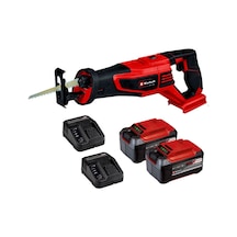 Einhell TE-AP 18/28 Li BL Kömürsüz 5.2 Ah Çift Akü Tilki Kuyruğu