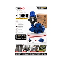 Deko Dkqb6050 2 Kat 2 Daire İçin Hidrofor Qb60 Otomatik Basınç Artırıcı Su Pompası Hidrofor Motoru