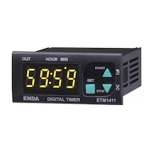Enda Etm2432-230 Etm2432 230vac Dijital Zaman Rölesi 77x35
