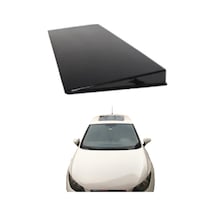 Parlak Siyah Yalancı Çakma Sahte Sunroof Tavan Rüzgarlığı Arkası