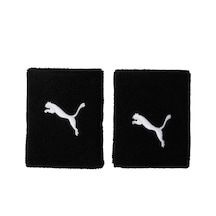 Puma Team Long Wristband Unisex Yetişkin Bileklik Black X Açık Sarı