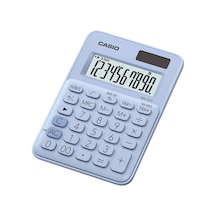 Casio MS-7UC-LB Renkli Masaüstü 10 Hane Hesap Makinesi